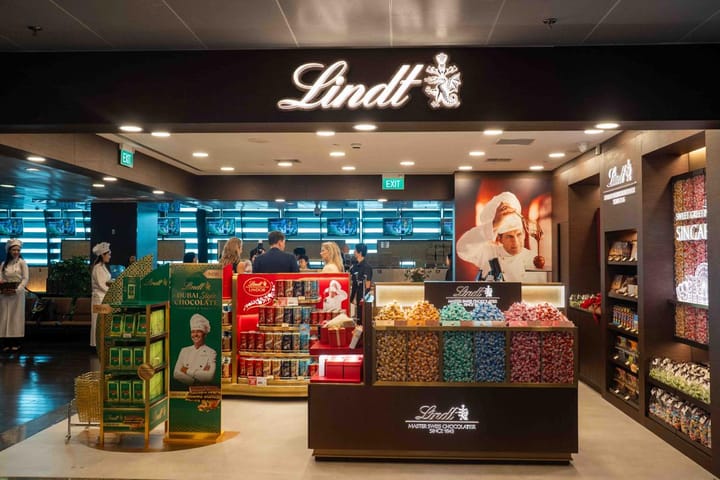 Starryblu × Lindt — Premium Swiss Chocolate & Seamless Payment at Changi Airport T1
