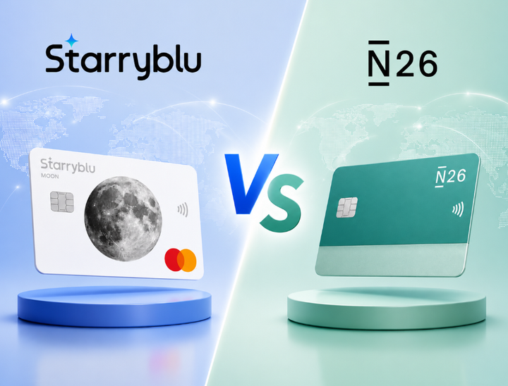 N26 vs Starryblu：全球消费应该选择哪一个？