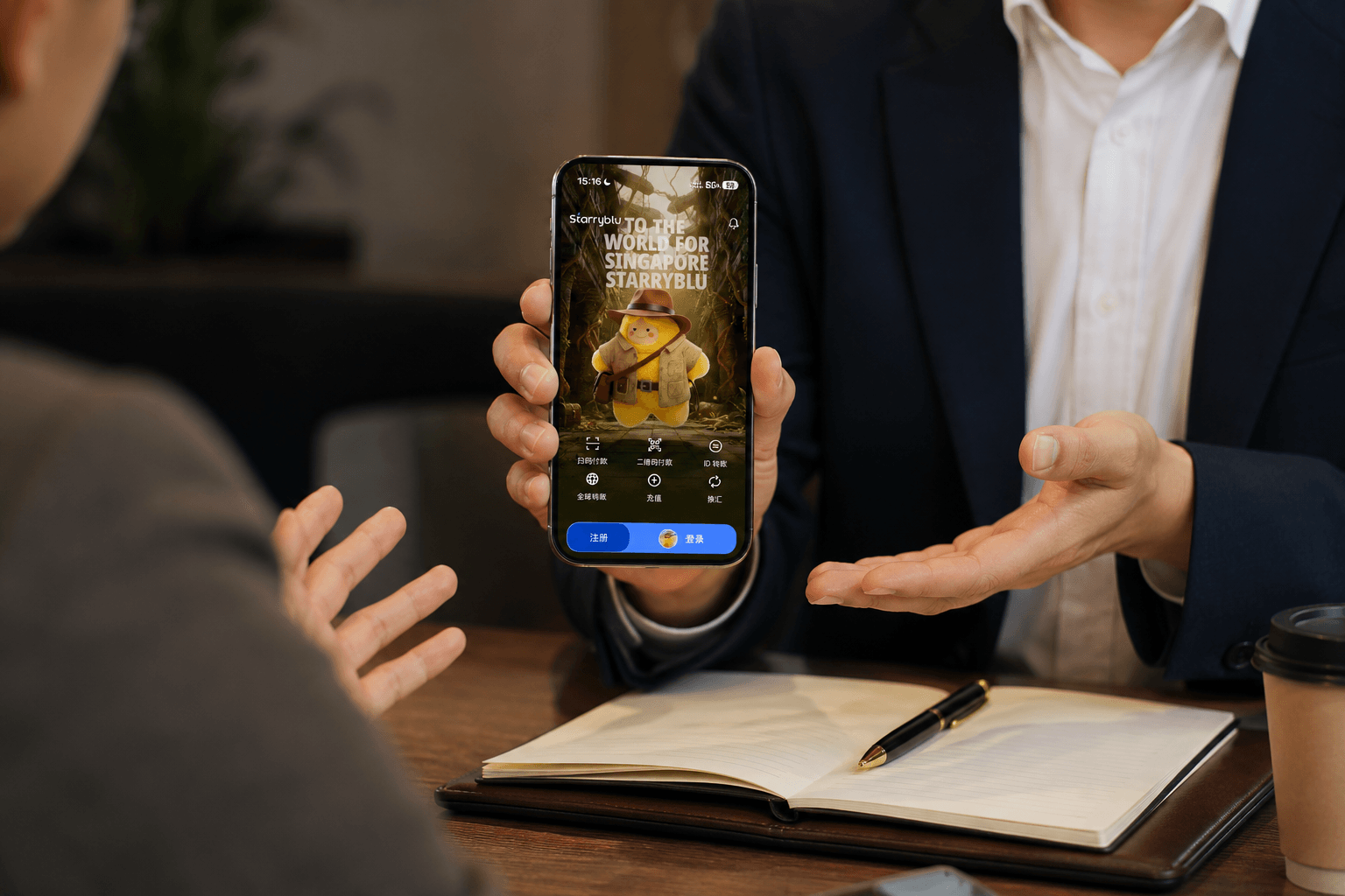 Starryblu Global Wallet 支持多币种账户、国际汇款和 Mastercard 消费。