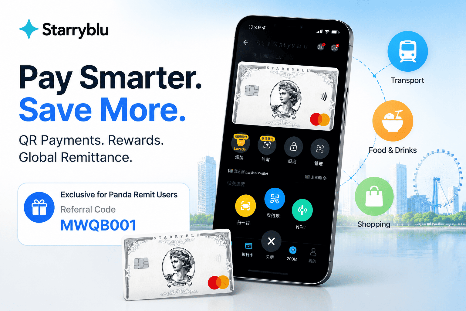 Starryblu QR Payment: A Smarter Way to Pay, Save and Earn Rewards in Singapore